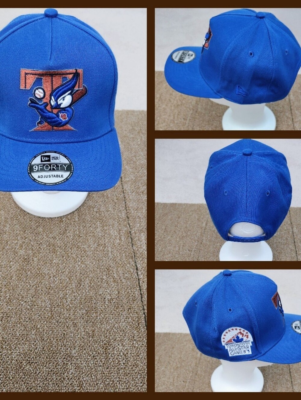 TORONTO BLUE JAYS MLB BASEBALL SNAPBACK HAT.